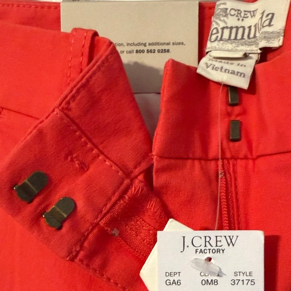 J. Crew Factory Vibrant Red Women's Shorts - Picture 5 of 7